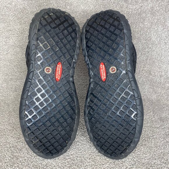 Skechers for Work Monster SR Men's Size 10 Black/Gray Comp Toe Slip Resistant - Picture 6 of 9